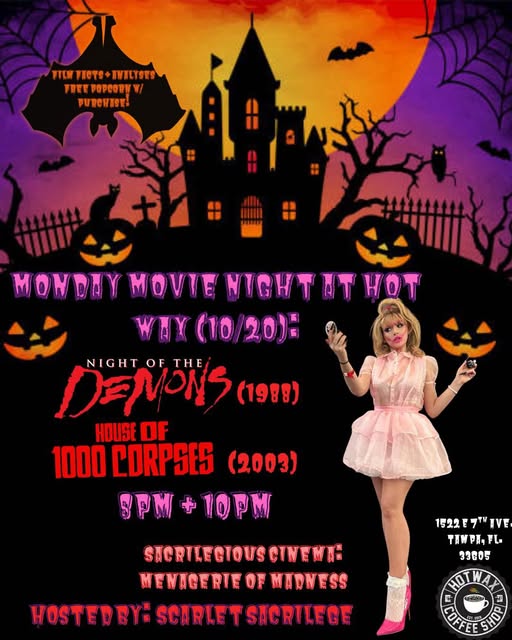 10/20/2025 – Night of the Demons (1988) and House of 1,000 Corpses (2003)