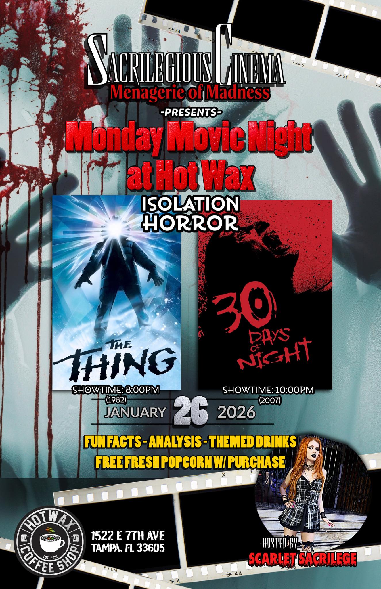 1/26/2026- The Thing (1982) and 30 Days of Night (2007)