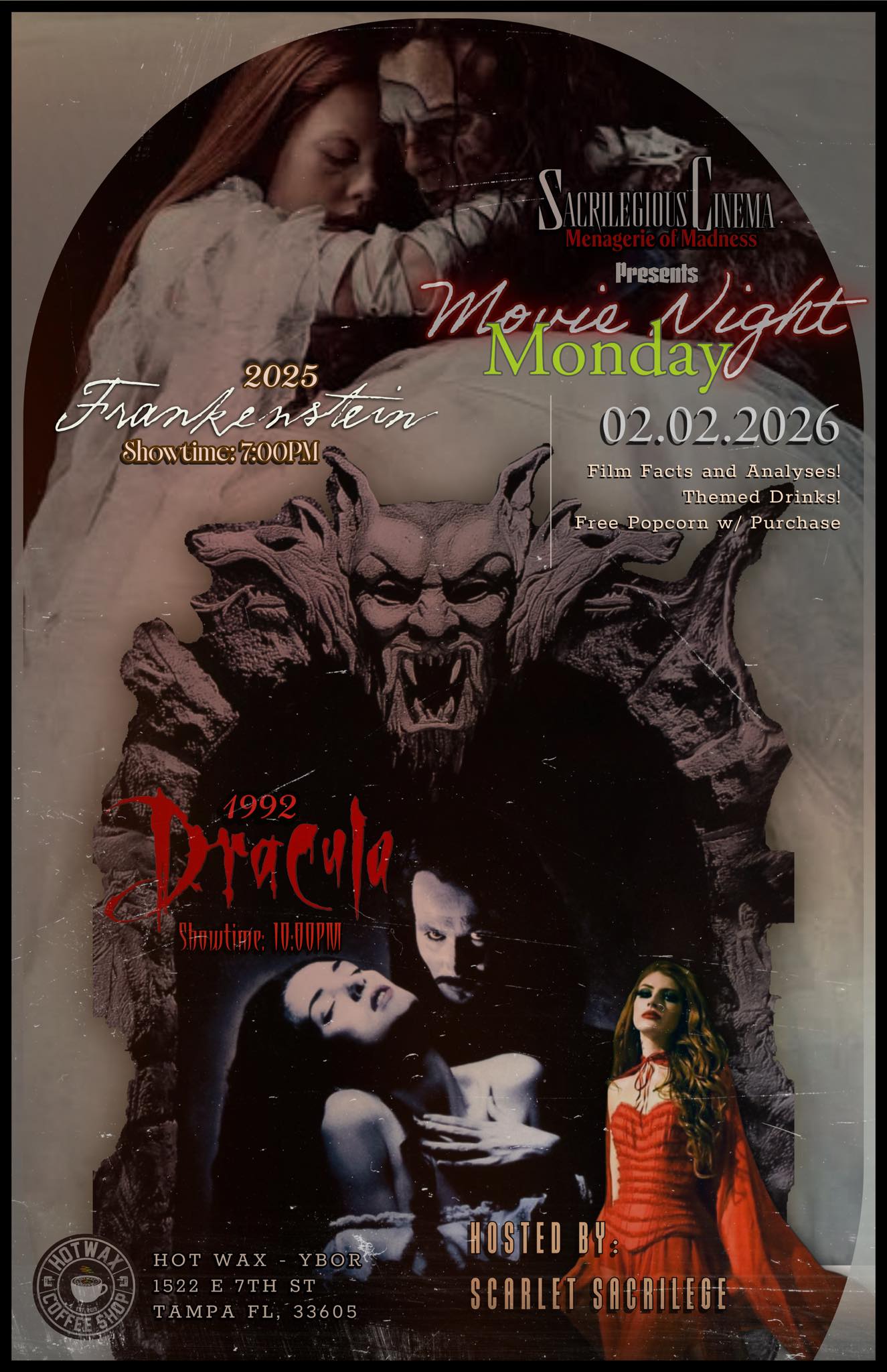 2/2/2026- Frankenstein (2025) and Bram Stoker’s Dracula (1992)