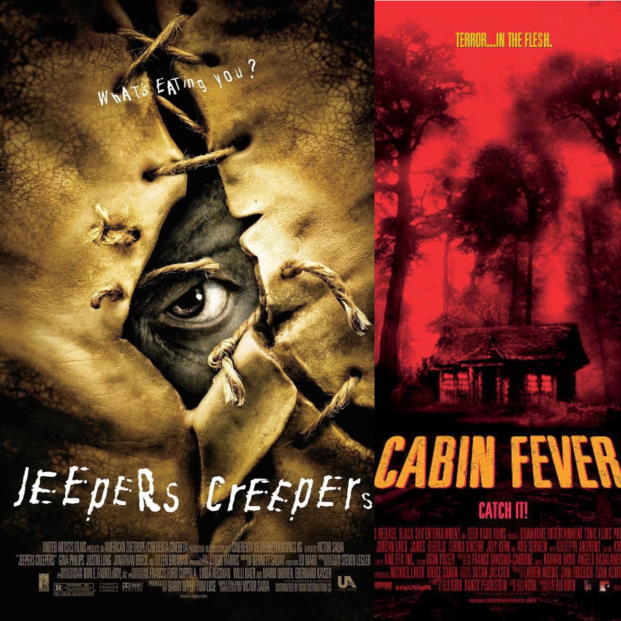 5/31/2026 – Jeepers Creepers (2001) and Cabin Fever (2002)