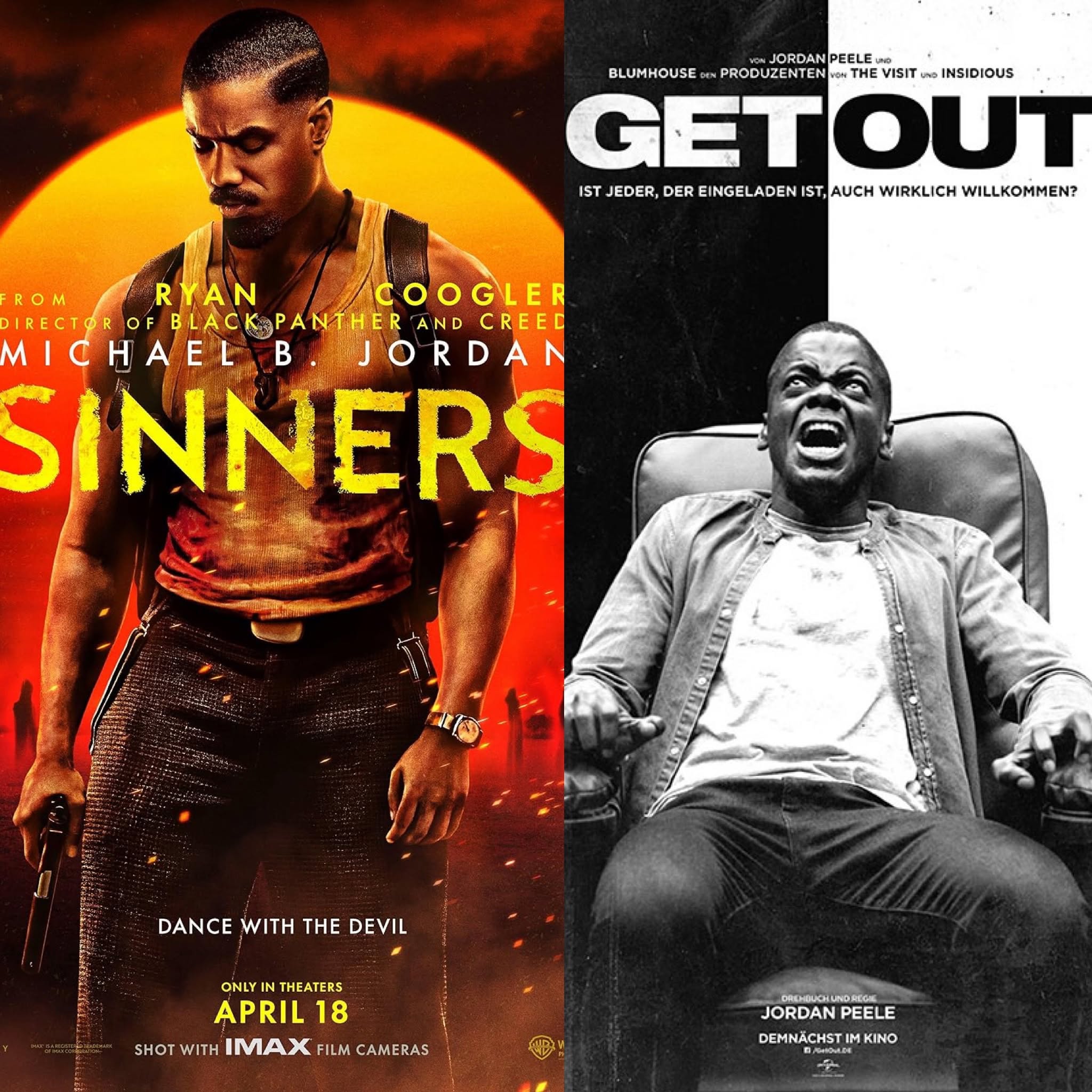 6/14/2026 – Sinners (2025) and Get Out (2017) * Special Guest Host: Samara Hex Di’ Angelo